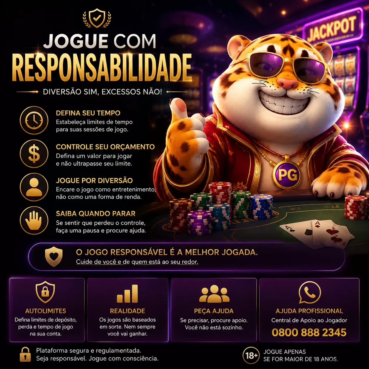 Farofapg e o Jogo Responsável